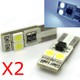 2 x AMPOULES 4 LEDS SMD CANBUS - T10 W5W