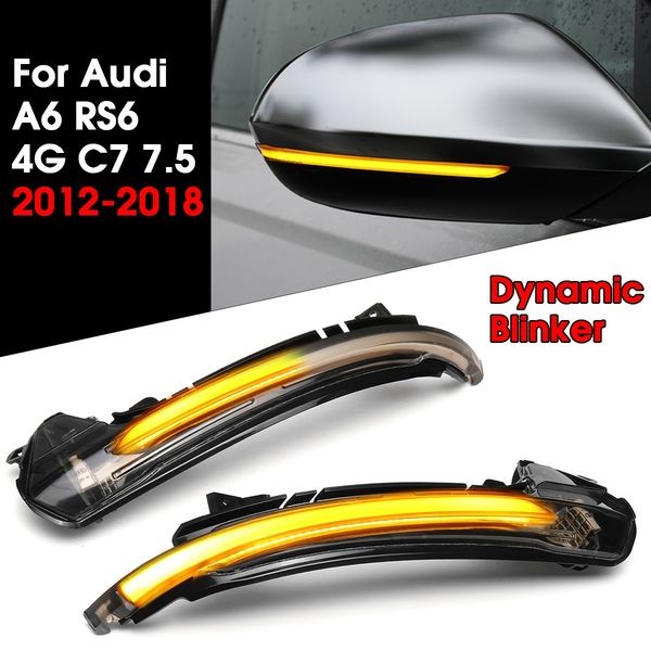 Répétiteurs Rétro LED Dynamique Défilant AUDI* A6 C7 2011 - 2018