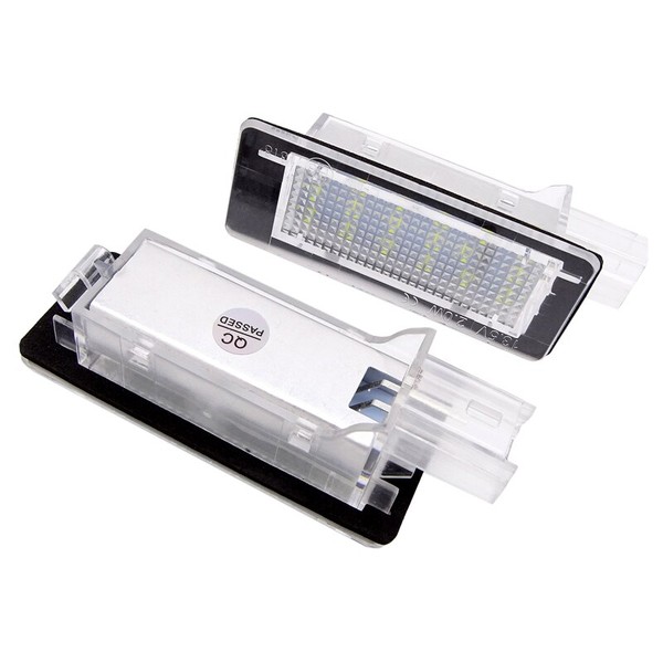 LED License plate Espace 3 &  4, Scenic 2, Laguna 2, Modus, Captur, Clio Estate, Dokker, Duster
