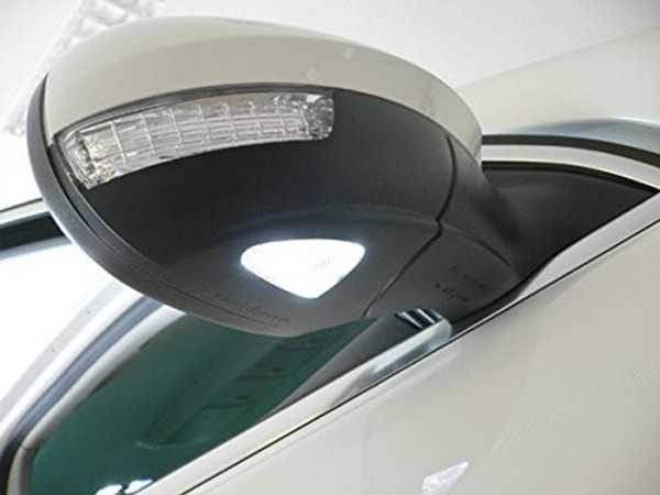 Pack 2 éclairages LED coming home rétroviseur Golf 6 - Lampe de bienvenue sous rétroviseur Volkswagen* LED