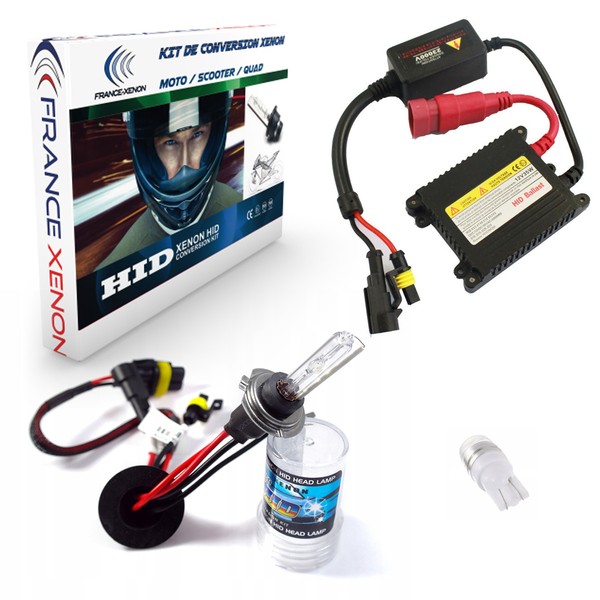 H7 - 6000 °K - Slim Ballast  - moto