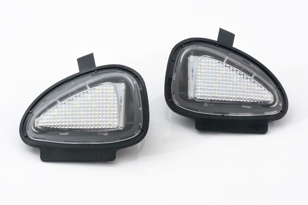 Pack 2 éclairages LED coming home rétroviseur Golf 6 - Lampe de bienvenue sous rétroviseur Volkswagen* LED