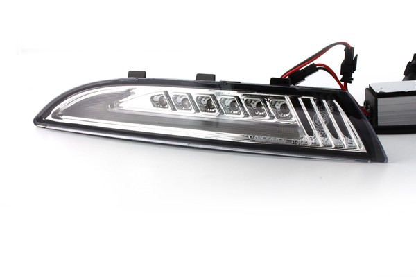 Dynamische LED-Blinker + LED-Tagfahrlicht Volkswagen Scirocco - Klare Version