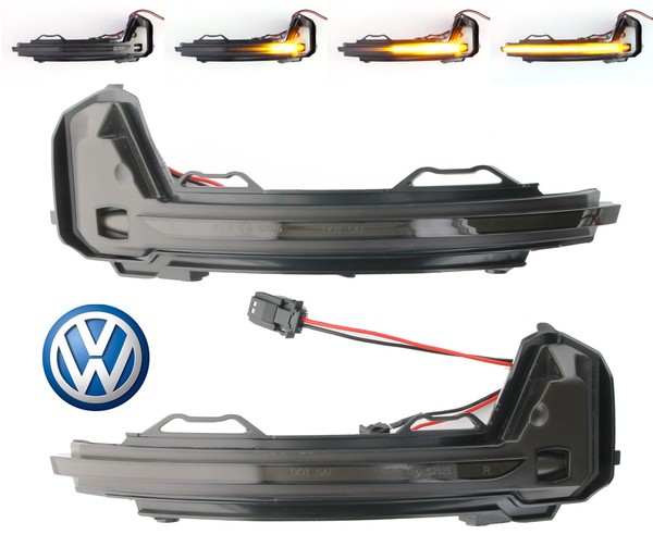Répétiteurs Rétro LED Dynamique Défilant VW* TIGUAN II