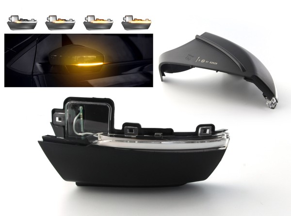 Repeaters dynamic backlighting LED scrolling VW* POLO 6R 6C 2009 - 2017