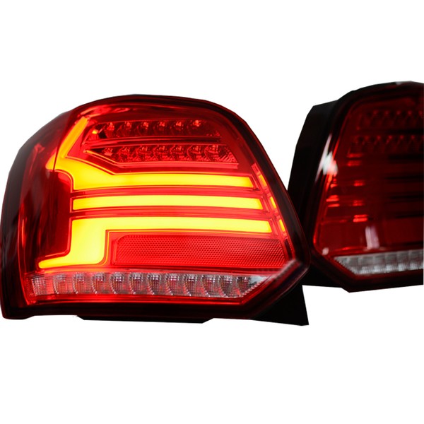 FEUX ARRIÈRE DYNAMIQUES LEDBAR POLO 6R 6C 2009 - 2017 FACELIFT