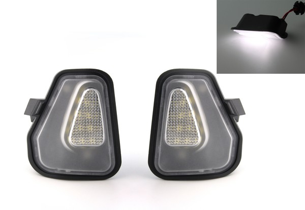 Pack 2 éclairages LED rétroviseur Jetta, Passat CC, Passat, Scirocco, New Beetle, EOS