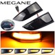 Repeaters dynamic LED scrolling retro Megane III - Renault