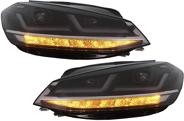 Phares Golf 7 phase 2 OSRAM LEDriving Full LED - LEDHL109-BK