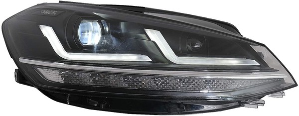 Phares Golf 7 phase 2 OSRAM LEDriving Full LED - LEDHL109-BK