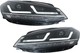 Phares Golf 7 phase 2 OSRAM LEDriving Full LED - LEDHL109-BK