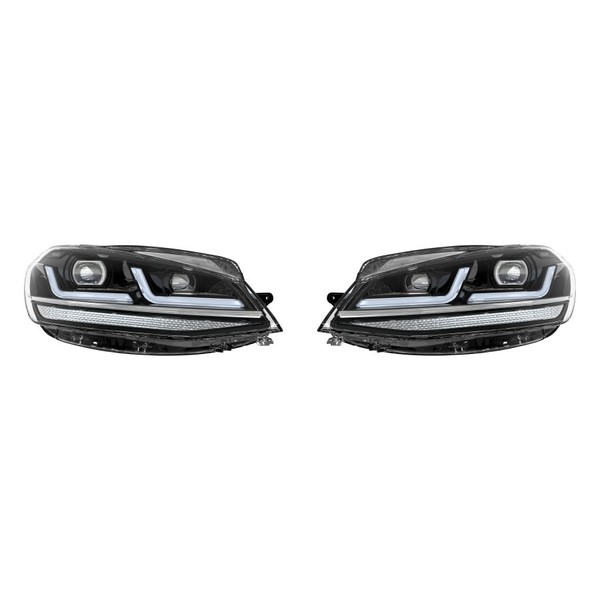 Phares Golf 7 phase 2 OSRAM LEDriving Full LED - LEDHL109-BK
