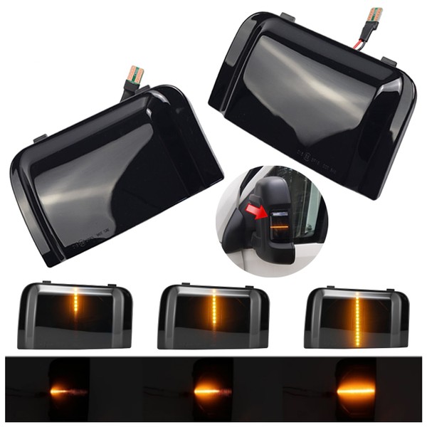 Répétiteurs DYNAMIQUE LED Peugeot BOXER - DÉFILANT RÉTRO