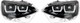 PHARES BMW Série 1 F20 & F21 OSRAM LEDRIVING FULL LED NOIRS -  LEDHL108-BK