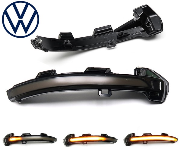 GOLF 8 Dynamic LED Mirrors Flashing - Rolling Repeaters