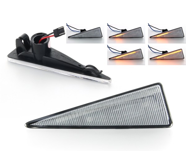 Clignotants Répétiteurs Clairs LED DYNAMIQUE DÉFILANT RENAULT AVANTIME