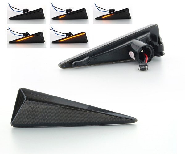 DYNAMIC LED getönte Repeater Blinker RENAULT WIND (2010-)