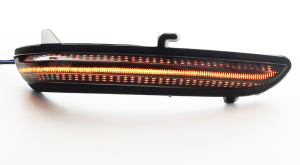 Repeaters dynamic backlighting LED scrolling Peugeot 208