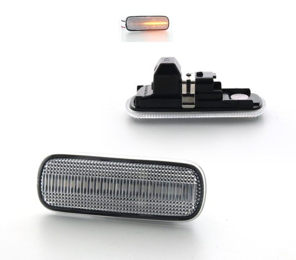 LED flashing light repeaters dynamic scrolling Citroën C4 mk1