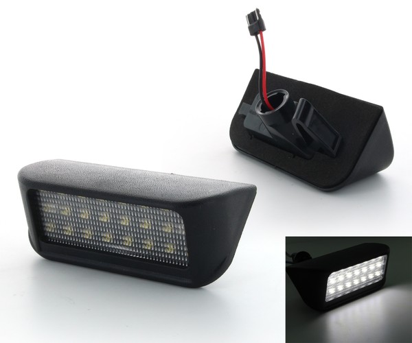 Pack 2 modules LED plaque arrière Citroën Jumpy & Berlingo - Feu éclaireur de plaque 6340G7