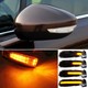 Repeaters dynamic backlighting LED scrolling Peugeot 508