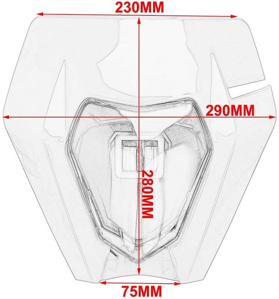 BLOCS OPTIQUE LED HONDA MTX 80 R2 (HD09)
