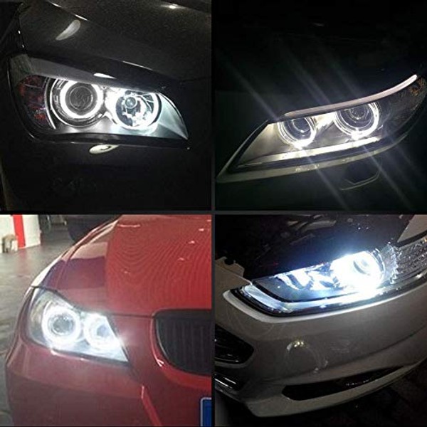 Pack Angel Eyes H8 160W 360° pour E70 / E71 / E60 / E61 / E63(07-) / E64(07-) / E90LCI / E92 / E93  - Garantie 3 ans