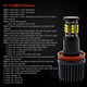 Pack Angel Eyes H8 160W 360° pour E70 / E71 / E60 / E61 / E63(07-) / E64(07-) / E90LCI / E92 / E93  - Garantie 3 ans