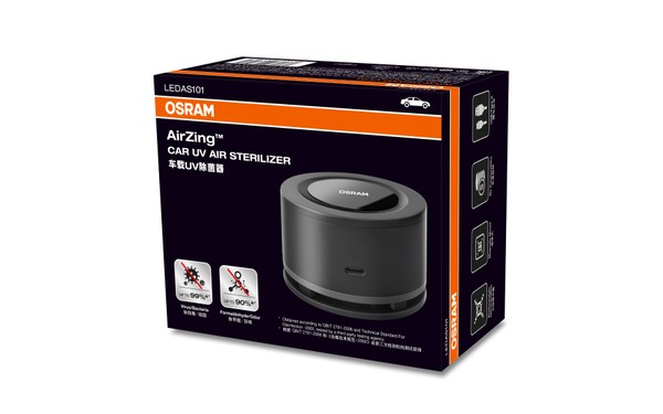 Purifacteur d'air AirZing Mini LEDAS101 OSRAM - Habitacle voiture