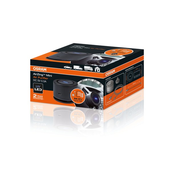Purifacteur d'air AirZing Mini LEDAS101 OSRAM - Habitacle voiture