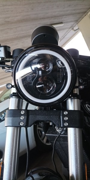 Pack de 2 Clignotants + Stop LED Bullet Style Harley - Version Noire - ECE Homologué - Aluminium