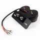 Feux arrière Stop/Veilleuses + Clignotants + Plaque LED - Universel + Support - Version Fumée - ECE