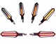 CLIGNOTANT +  STOP LED DÉFILANT pour DR 650 R (SP41B) - SUZUKI - NightX V3.0