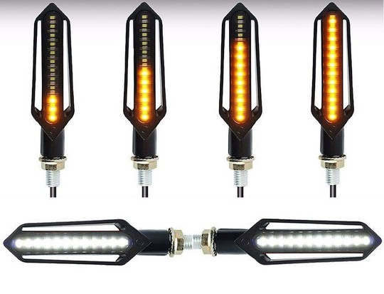 Clignotant + Feux de jour LED GSX-R 750 (GR7BB) - SUZUKI - NightX V3.0