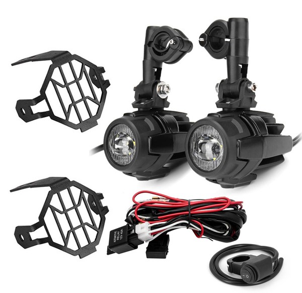 Feux LED longue portée + Antibrouillard R 850 RT (R22) - BMW- Adaptable - 40W - Aluminium - BW001