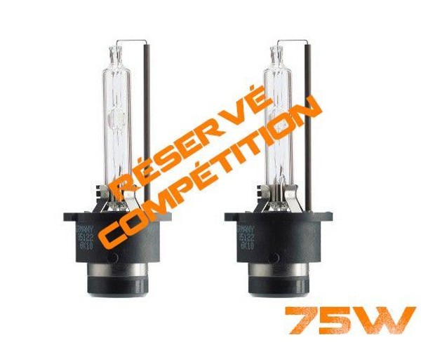 Restringido la competencia - D2S 2x - 6000k - 75w