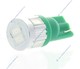 Ampoule 6 LED SG - W5W - Vert 12V Lampe de signalisation