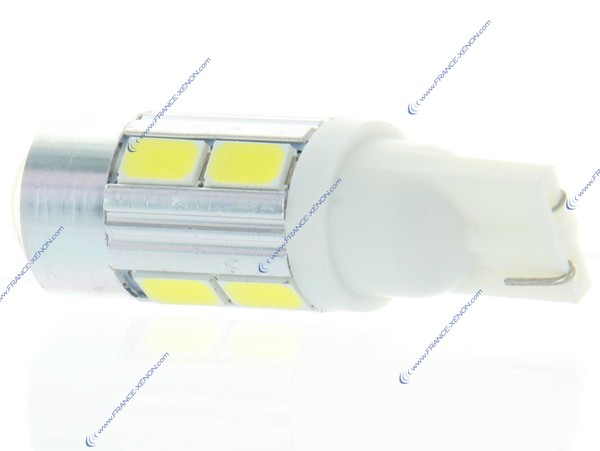10 LED SG-lamp - W5W - Wit