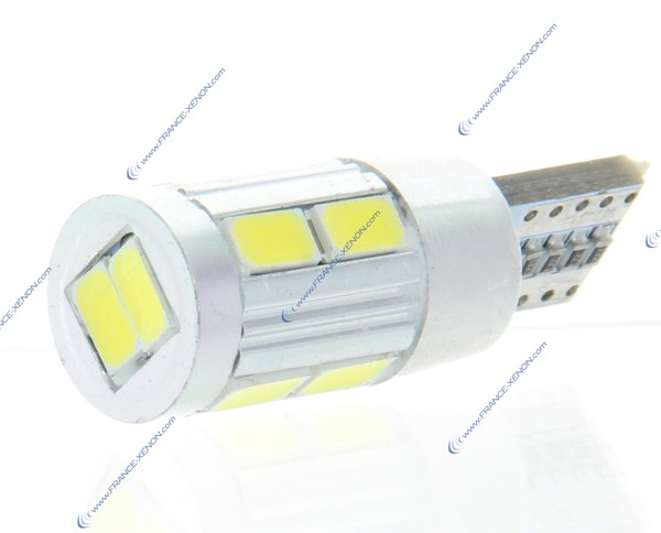 10 LED SG-lamp - W5W - Wit