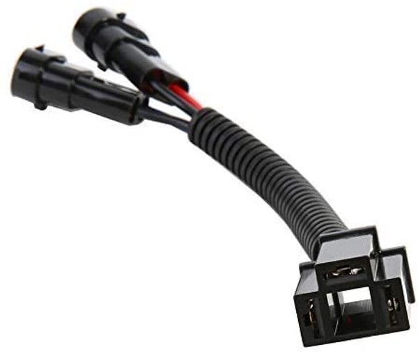 Adaptador de chicote elétrico H4 para H9/H11 para farol LED de 7 polegadas