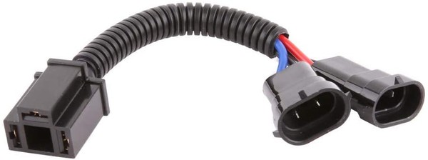 Adaptador de chicote elétrico H4 para H9/H11 para farol LED de 7 polegadas