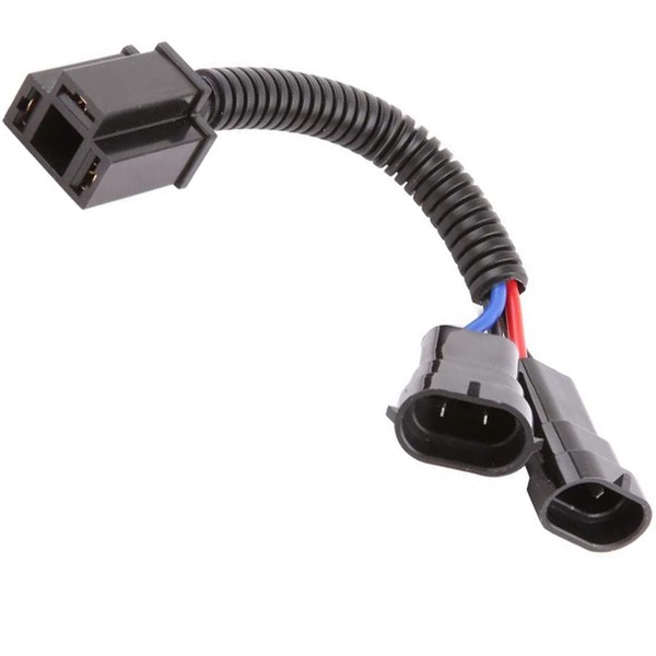 Adaptador de chicote elétrico H4 para H9/H11 para farol LED de 7 polegadas