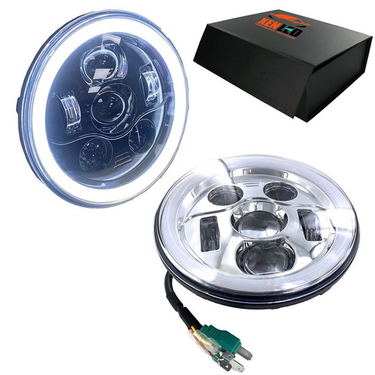 Optique LED Performance HONDA RVF 750 R (RC45) - Homologué 7 pouces 40W 6 Lentilles