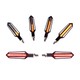 CLIGNOTANT +  STOP LED DÉFILANT pour R 50 /5 (R50/5) - BMW - NightX V3.0