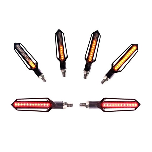 CLIGNOTANT +  STOP LED DÉFILANT pour R 100 RS/2 (247) - BMW - NightX V3.0