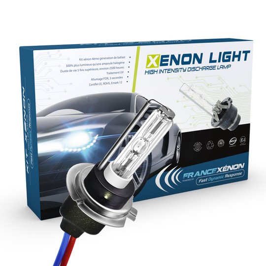 1 x ampoule H7 6000K 35W métallique longue xénon hid de rechange