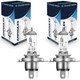 Ampoules de rechange H4 - DAEWOO LANOS (KLAT) - DuoBox halogène - Croisements