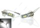 x H3 24V pærer - LED SMD 9 LED - Lastbillampe / Signalering - Hvid