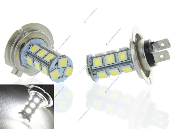2x Ampoules H7 24V - LED SMD 18 LED
