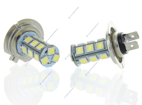 2x Ampoules H7 24V - LED SMD 18 LED